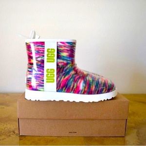 🆕UGG Women’s Classic Waterproof Clear Mini Boots
